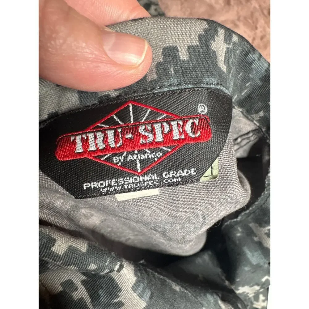 TRU-SPEC by Atlanco ACU Digital Camo Combat Shirt | Small Regular | Military